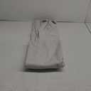 NICETOWN Ivory Vintage Open Linen Weave Flax Thermal Curtains, 100% Blackout Curtains 84 inches Long for Dining Room, Soundproof Window Treatment Drapes for Hall Room, 100" Wide Per Panel