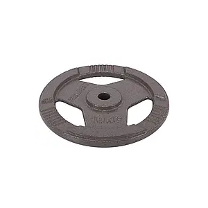4 PCS Standard Cast Iron Weight Plate for Strength Training & Weightlifting, Multiple Sizes 10 LB