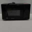 Emerson MW7302B Compact Countertop Microwave Oven with Touch Control, LED Display, 700W, 10 Power Levels, 6 Auto Menus, Glass Turntable and Child Safe Lock, 0.7 Cu., Ft. Black