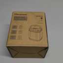 Hermolante Herb Grinder Spice Grinder, 200 w Herb Grinder with Stainless Steel Blade and Cleaning Brush, Compact Size Electric Grinder for Herbs and Spices -5.11in (Black)