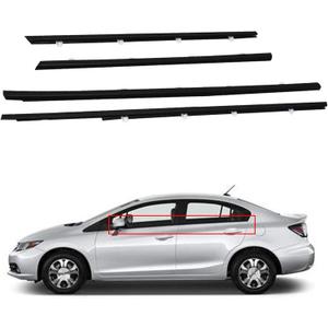 Weatherstrip Window Moulding Trim Seal Belt Replacement for 2012-2015 Civic