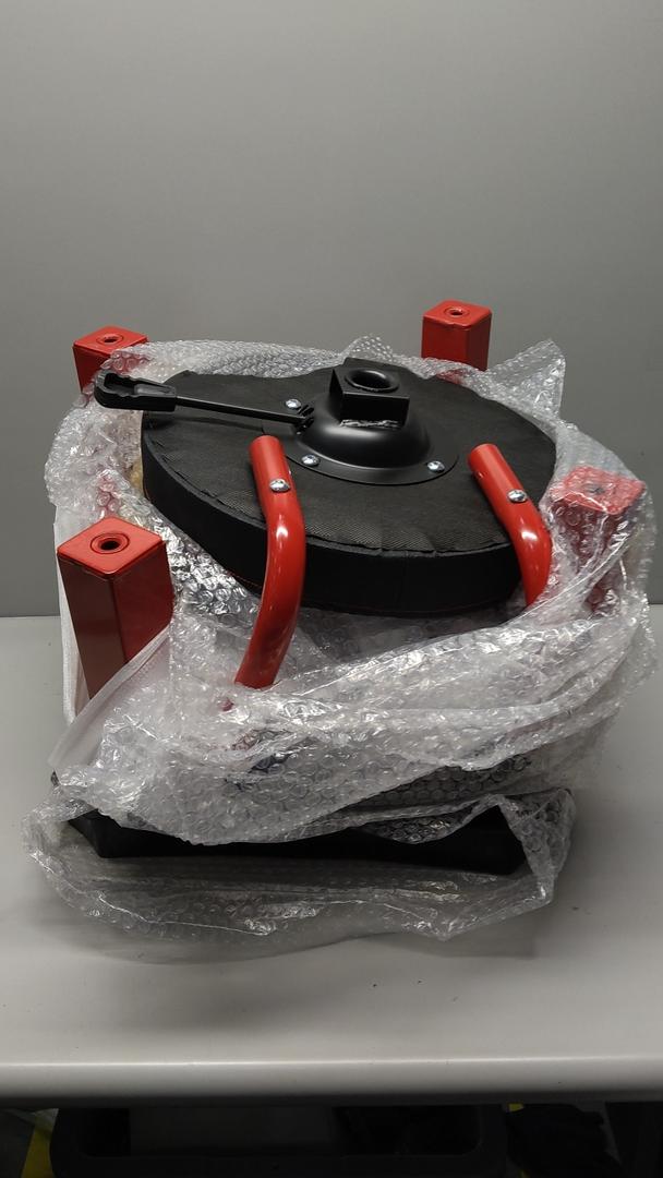 Black and Red Shop Chair for Sitting