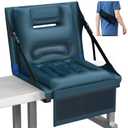 Portable Inflatable Stadium Seats with Back Support, Ergonomic Bleacher Chairs with Back and Cushion [Waterproof, Lightweight] with 2-in-1 Storage & Carry Bag, Ideal for Sports/Outdoor Event, No Metal