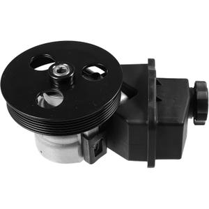 X AUTOHAUX Power Steering Pump Assembly for Chevrolet Impala Malibu Monte Carlo Uplander Power Steering Fluid Reservoir Cap Pump Pulley 19369078 19207430 15267531 12593693