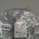 Romeda 18 Piece Drawer Knobs, Black Cabinet Knobs with Screw, 30mm Drawer Pulls for Dresser, Kitchen, and Cabinet Drawers