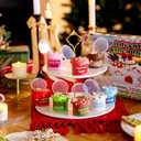 JOYIN 2025 Slime Advent Calendar, 24 Days Christmas Countdown Calendar Kit with Xmas Dessert Theme Accessories, Xmas Party Favors Supplies, Kids Fun Gifts for Boys Girls