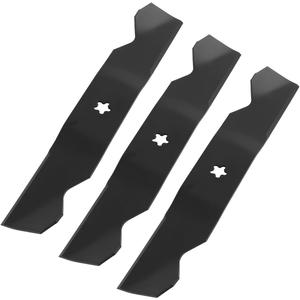 187254 187256 Medium Lift Blades for 532187254 532187256 539112053 Compatible with Husqvar na RZ5424 RZ5426 Z254 LGT2554 LGT2654 YTH24V54 YTH26V54 GTH26K54T 54" Deck Lawn Mower