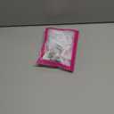 ohmydear Lace Plus Size Garter Belt for Women Floral Black Sexy Lingerie Suspenders Panties with 4 Metal Clips for Stocking (X-Large-XX-Large, White)