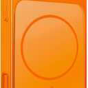 Magnetic Series for iPhone 16 Pro Max Case,Compatible with Magsafe,Matte Glass Slim Anti-Fingerprint,Anti-Scratch Camera Lens Protector Military Grade Drop Shockproof Cover, Orange