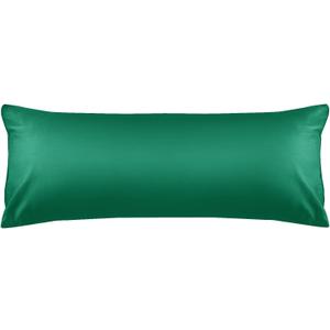 Warmstar Cotton Body Pillow Cover 1 Pack, 600 Thread Count Body Pillow case 20"x54", Long Body Pillow Case Cover Soft Breathable with Envelope Closure,Green