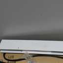 1" x 35.5" White Aluminum Storm Door Sweep Replacement Weatherproof Bottom Seal for Security Doors (1, White)