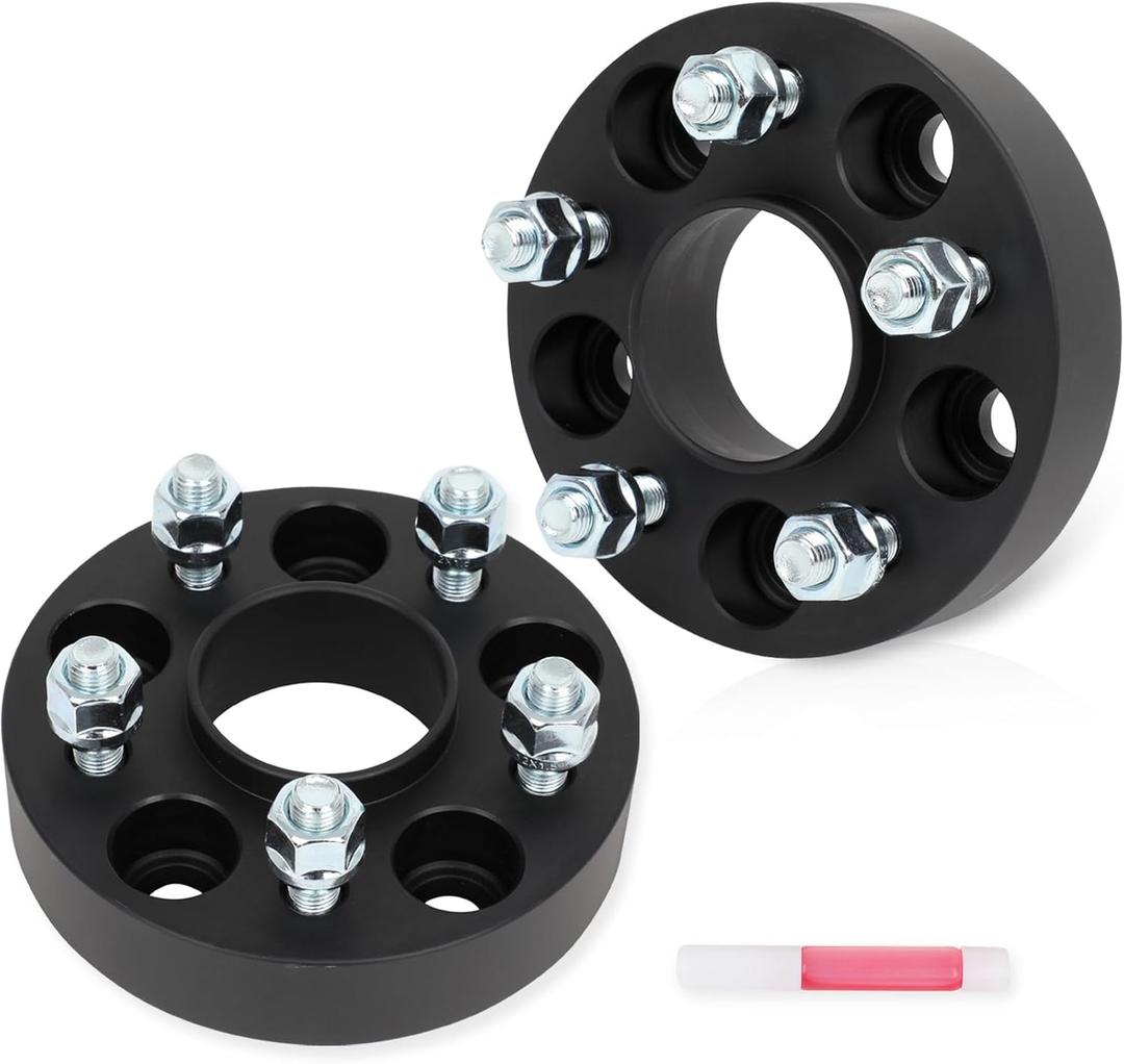 SCITOO 2Pcs 1.25 inch Wheel Spacers 5x108 to 5x108 with Studs 12x1.5 Bore 63.4mm Compatible with for Lincoln Corsair 2020-2022,for Jaguar XF 2009-2022