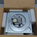 BKR60 Bathroom Ceiling Fan & Grille Kit  Quiet 60 CFM High Airflow Bathroom Exhaust Fan Replacement for 670, 671, 688-G, 688-H, 688-J, 688-K, 693, 695, 695P, 695-R02, 696N, 696N-R02, 690-A, 690NT-A