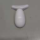 7 Color Face and Neck Massager Light Therapy, Red Light Based Facial Massager for Skin Care, Smoothing, Firming (White)