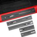 Mabett Door Edge Guards for Ford Bronco Accessories 2021 2022 2023 2024 2025 4 Door, Bronco Door Sill Protectors with 1966 Pattern