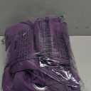 NICETOWN 100% Blackout Curtains 2 Panels with Black Liners, Royal Purple, 42-inch W by 54-inch L, Thermal Insulated Full Blackout 2-Layer Lined Drapes, Noise Cancellation Window Drapes for Dining Room