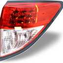 Tail Light Compatible With 2016-2022 Honda HR-V HRV Sedan Outer Right Passenger Side Taillight Replace 33502-T7S-A01