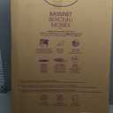 Boppy Portable Baby Bassinet - Lightweight, Low, Fold-Flat Travel Bassinet with Mesh Sides, Anti-Tilt, 2 Custom Fitted Mattress Covers & No Assembly - Gray Pickup Sticks