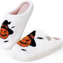 Heart Slippers for Women, Valentines Day House Slippers Christmas Slippers for Women Men, Cute Soft Plush Fluffy Heart Slippers, Fuzzy Warm House Shoes, Cozy Slip-on Memory Foam Home Slippers Gifts (White)