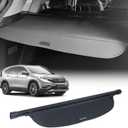 Retractable Cargo Cover Compatible with Honda CRV 2017 2018 2019 2020 2021 2022, Anti-Peeping Rear Trunk Cover Luggage Privacy Security Shield Shade(Canvas)  (for honda crv 2017-2022)