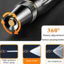 Home High-Pressure Car Wash Water Gun - Powerful Pressure Washer Hose Attachment with Booster Nozzle, Adjustable Spray Patterns for Car, Garden, Outdoor Cleaning & Watering Plants Vegetables (A-1)