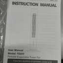 Behomey TS03Y Evaporative Air Cooler Tower Fan 110-120V 50W 1.2L