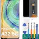Screen Replacement for Samsung Galaxy A32 5G 2021 SM-A326 A326B A326K A326J A326 Mobile Phone LCD Display Touch Digitizer Assembly Glass Repair with Tools(Also Fit A326U)