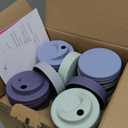 Elk and Friends Kids + Toddler Glass Cups | The Original 12oz Glass Mason Jar with Sleeves + Lids | Silicone Straws + Stopper | Smoothie Cup | Food Storage | Spill Resistant | Dishwasher Safe | 4 Pack