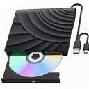 External Blu-ray Drives DVD/CD Burner For Laptop USB 3.0 Portable BD CD DVD Reader Writer Player 3D Optical Drive Disc Duplicators Compatible with Laptop Desktop PC Windows Mac Pro MacBook Linux