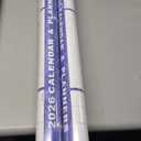 12 pack  32" x 48" 2026 Wall Calendar Dry Erase - Large Starry Sky Calendar Wet & Dry Erasable Laminated 12 Month Annual Yearly Planner, Reversible, Horizontal/Vertical (2026 Wall Calendar)