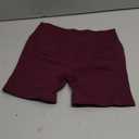 Woman Gym Shorts, Size Small, Push Up Shorts, Burgundy