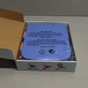 MISS BIG Stainless Steel Lunch Box for Kids 4 Compartments, Comes with Spoon, Fork and Sauce Container with Lid, Leak Proof Bento Box, BPA-Free, Drop-Resistant, for School, Office (Blue Pink)