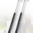 ARANA 20 inch Gas Struts Spring Shocks 22.5Lbs/100N 20" with L-Type Mounts for TV Cabinet Door Tool Toy Box Boat Hatch Door and Creative DIY Applications (fit for 18-25LBS), 2 Pcs