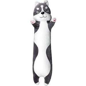 YJZQ Koala Plush Stuffed Toy - Long Cute Cuddly Pillow - Soft Animal Doll for Bed, Sofa, Couch - Cartoon Back Cushion - Gift for Valentines Girlfriend