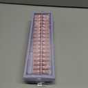 3 x Press on Nails, 256pcs Pink French Tip Press on Nails, Short Almond French Soft Gel Nail Tips, No Need to File Tips Pre-lasting, Acrylic Fake Nails for Women Nail Art DIY 16 Sizes