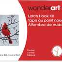 Wonderart Classics Cardinal Latch Hook Kit, 20" x 30"