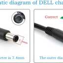 65W 45W Charger for Dell Inspiron 14 15 16 5420 5425 3520 3521 3525 5620 5625,Vostro 3400 3500 3420 3425 3520 3525 5620 5625, Latitude 3520 3420 3320 Laptop
