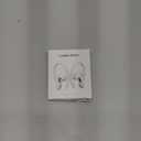 2 Pairs AirPods Ear Hooks for AirPods Pro 2, AirPods Pro, AirPods 4, 3, 2 & 1, Upgraded Anti Slip Sports Clip Hooks for AirPods 1, 2, 3, 4,Pro, Pro 2  White