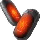 OCOOPA Magnetic Hand Warmers Rechargeable 2 Pack, UL Safety Heat 100-126F, 3-Settings, Pocket-Sized, Max. 8 Hrs Long Lasting,Great for Raynauds, Golf, Hunting, Camping, Gifts for Men Women, UT3 Lite (Black)