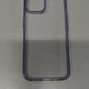 JETech Case for iPhone 14 6.1-Inch, Non-Yellowing Shockproof Phone Bumper Cover, Anti-Scratch Clear Back (Deep Purple)