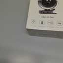 Clip on Fan for Bed, Portable Fan for Travel, 360 Rotate Battery Operated Personal Fan, Digital display, stroller fan with 5 Speeds, For Home Office Stroller Camping - Black