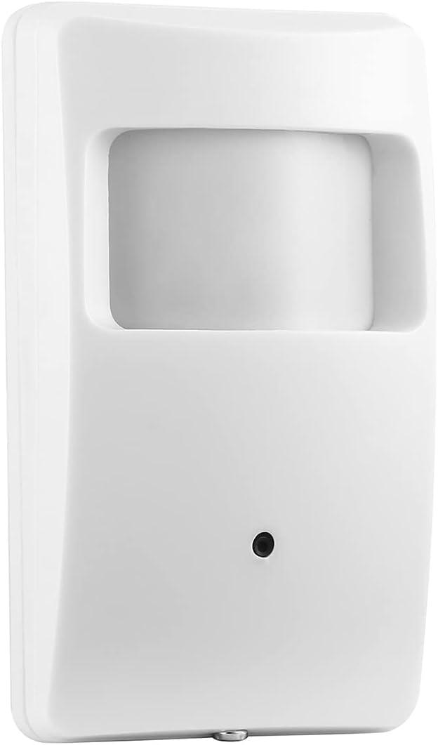 5MP POE IP Indoor Security Camera,3.7mm Lens 80 940nm Invisible LEDs IR Night Vision Mini PIR IP POE Video Camera,P2P H.265 Motion Detection (IPIR-M-P-HS White)