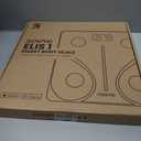 RENPHO Smart Scale for Body Weight, Type-C Rechargeable Digital Bathroom Scale, Electronic 13 Body Composition Monitor with Smartphone App, 400 lbs, Black, Elis 1 (11 inch)