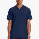 Infinity Cherokee Men Scrubs Top Tuckable V-Neck CK910A Size XL