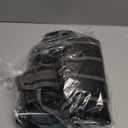 YUDODO Dog Front Carrier Backpack, Adjustable Breathable Pet Carrier for Small Dogs Cats, Ventilated Puppy Back Pack with Safety Belt, Lightweight Doggy Backpack for Hiking Outdoor (Black, M)