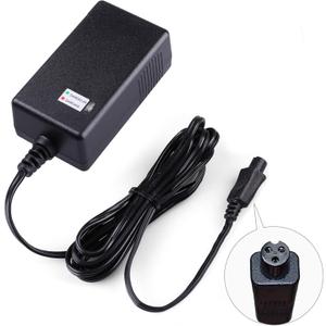 LotFancy 42V 1A Battery Charger, Compatible with Razor Hovertrax 2.0 Electric Scooters, Swagtron T1, T3, T6, Power Supply for Lithium Battery, UL Listed, Mini 3-Prong Connector