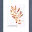 Navy Blue 11x14 Picture Frame, Display Pictures 8x10 with Mat or 11x14 Without Mat, Wall Hanging Photo Frame, 1 Pack