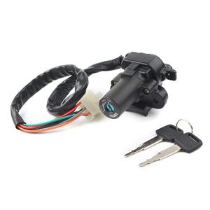GZYF Motorcycle Ignition Switch Lock & Keys Set for Kawasaki ZZR400 ZZR600 ZXR750 Ninja ZX-6R ZX-7R ZX-9R