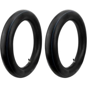 460-17 Motorcycle Inner Tube Fit for 130/70-17 140/70-17 130/80-17 140/80-17 TR4 Straight Valve Stem Inner Tire Motorcycle Dirt Pit Bike Heavy Duty Motorcycle Balance Tube (2pcs)