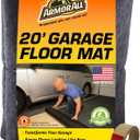 Armor All Garage Floor Mat (20' x 7'4"), Waterproof Garage Flooring, Absorbent, Premium Oil Spill Resistant Garage Pad, Durable, Protects Surfaces (Includes Double Sided Tape) (USA Made)